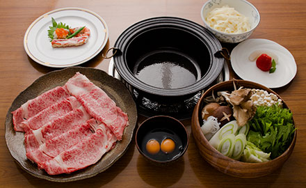 すきやきディナー